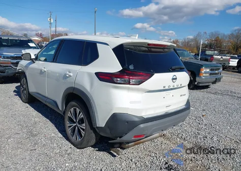 2021 Nissan Rogue Sv Fwd z USA, uszkodzony, nr VIN 5N1AT3BA4MC756725